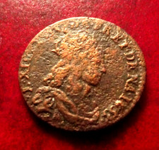 Louis XIV - liard 1656 B