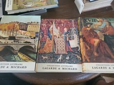 Lagarde & Michard Collection Litteraire, 3 Volumes