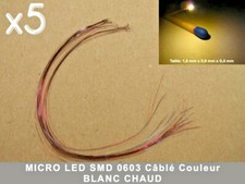 Pack 5pcs MICRO LED SMD 0603