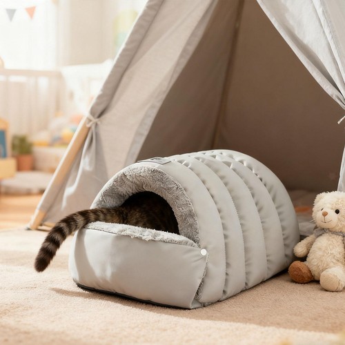 Panier pour chat - , doux,