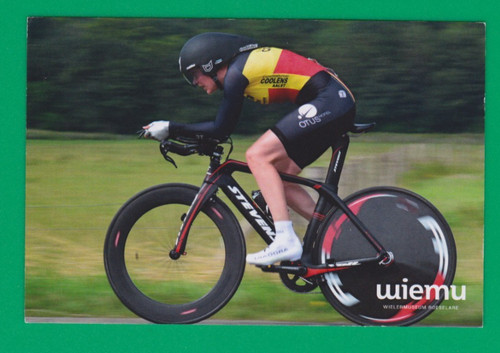 Cyclisme carte cycliste jens - cyclisme,
