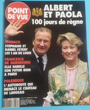 POINT DE VUE N° 2366 du 07/12/1993 Albert et Paola-Francesca de Habsbourg