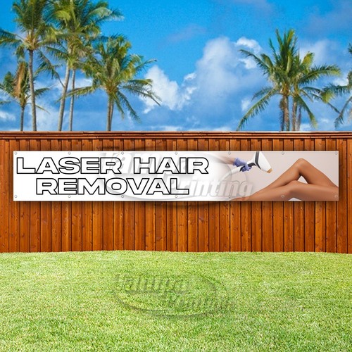 Laser hair removal advertising - laser,