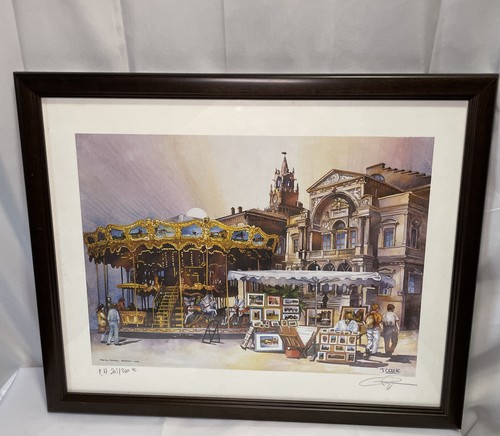 Thierry cozic signed artist - thierry,