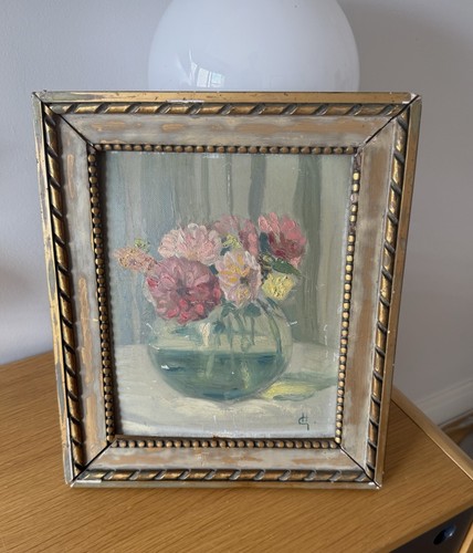 Ancien tableau peinture nature - tableau,