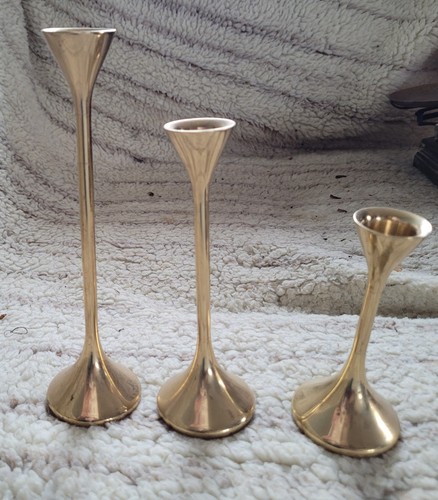 Lot bougeoirs couleur - bougeoirs,