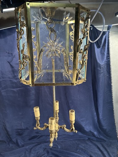 Rare ancienne lampe lanterne