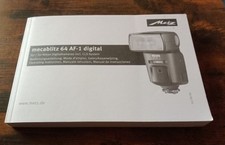 Manuel Flash METZ 64 AF-1 Pour