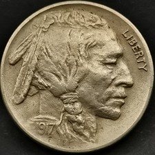 5 CENTS BUFFALO NICKEL 1917