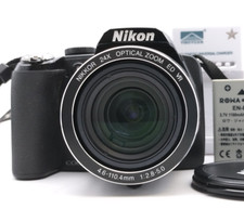Nikon COOLPIX P90 Black 12.1MP 24x Zoom Digital Camera from Japan