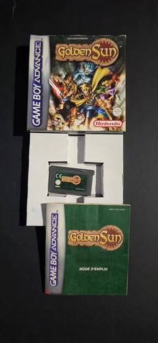 Golden sun nintendo game boy - sun,
