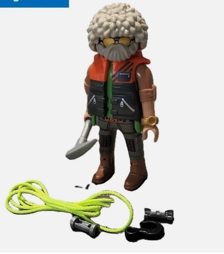 Playmobil figurine grimpeur - figurine,