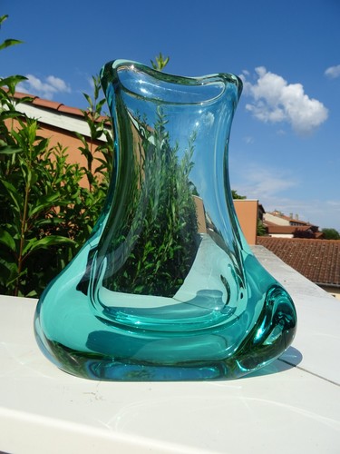 Superbe vase verre de - vase,