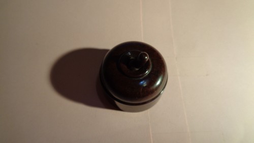 Bouton interrupteur bakelite - bouton/interrupteur,