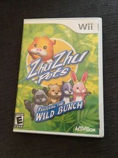 ZHU ZHU PETS FEATURING THE WILD BUNCH - Wii - COMPLETE W/MANUAL - FREE S/H (G)