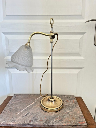 Ancien lampe poser col de - ancien,