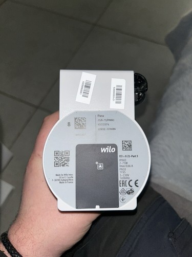 Pompe wilo chaudiere - wilo,