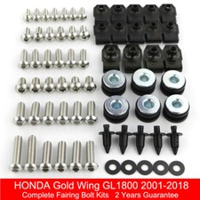 Fit For Honda GL1800 Goldwing 01-18 Stainless Steel Complete Fairing Bolt Kit