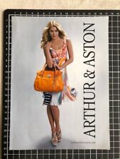 2011 Press Advertisement - Magazine Page - Arthur & Aston - French Ad.