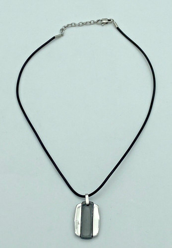 Lotus collier chaîne cuir - lotus,