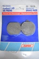 Plaquettes frein Avant