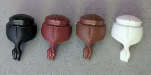 Playmobil lot cheveux natte - playmobil,