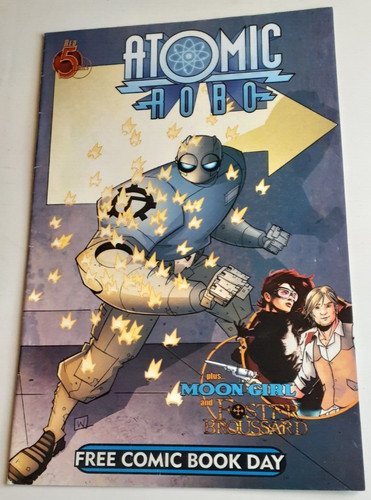 Atomic robo fcbd - 2011, red