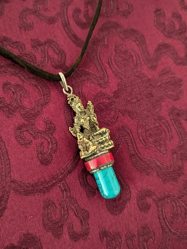 Amulette verte tara népal - verte,