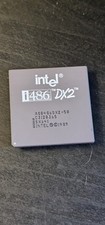 Intel Processor I486 DX2 SX641 C3120365 A80486DX2-50 1989 BG12 C302501FCA A4 