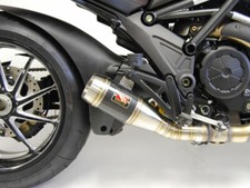 Competition Werkes GP Slipon Exhaust Carbon Fiber 2011-16 Ducati Diavel WDDVL-C