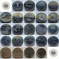 2017-2025 Rare £2 coins two pound coin RAF Captain Cook Jane Austen Wells FA Cup