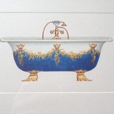 Baignoire Victorienne Gravures