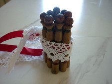 Ancien jeu de 9 Mini Quilles