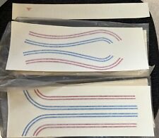 1975 Aermacchi Harley Davidson 175 250 black tank trim kit (RWB) OEM # 61770-75