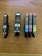 Canon Pixma Ink Cartridges Combo Pack 250 PGBK + 251 C, 251 M, 251 Y Gloss Paper