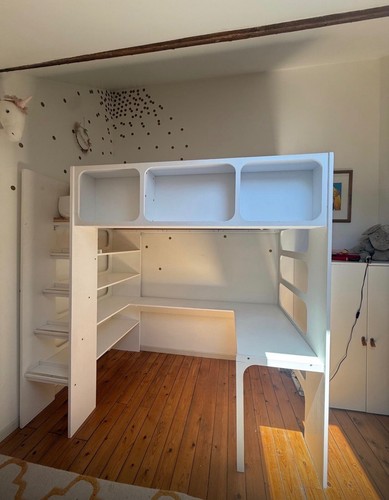 Lit mezzanine son bureau - et,