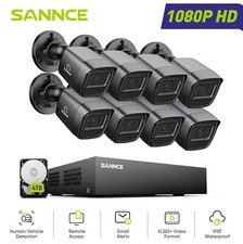 SANNCE 8CH 1080P Caméra
