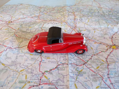 Triumph dolomite 1939 rouge - dolomite,