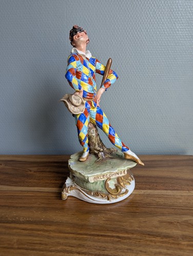 Arlequin porcelaine