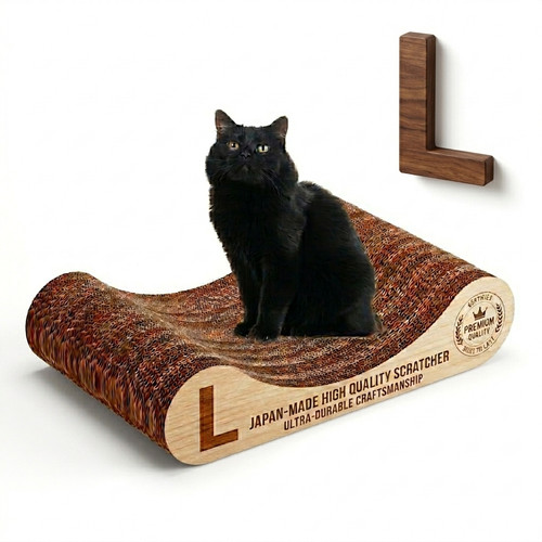 Lit grattoir pour chat salon