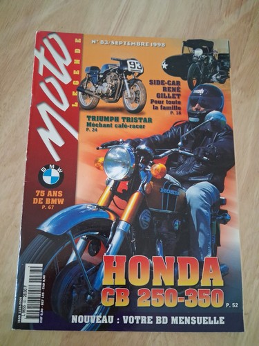 Moto légende 1998 triumph - légende, 83
