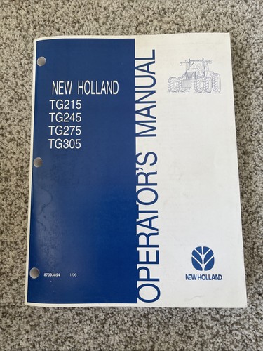 New holland tg215 tg245 - new,