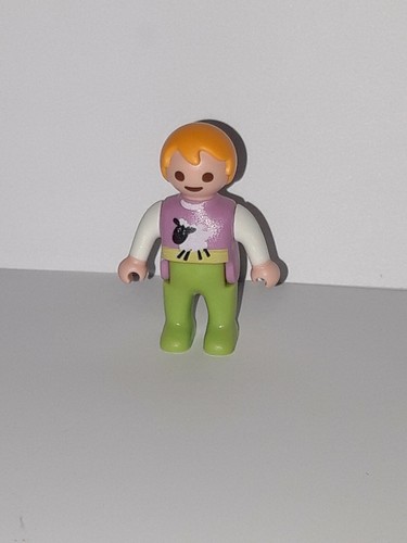 Playmobilbébé rose vert - playmobilbébé, et