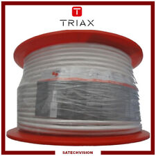 100 m Câble Coaxial 17 VAtCa cc LTE Triax Satellite TV Câble HD 3D 4K