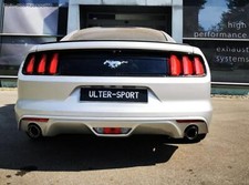 Ulter Échappement Duplex Inox Sport Ford MUSTANG 6 Coupé 2.3l Chaque 100mm