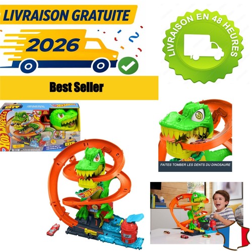 Hot wheels city rex - hot, t-rex