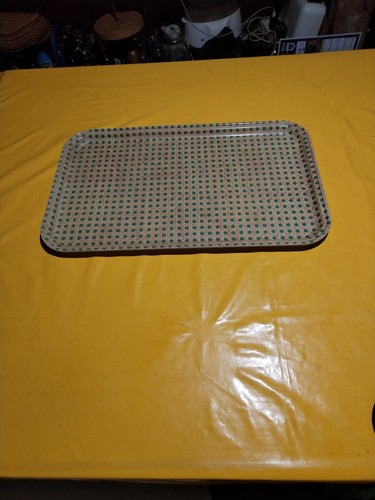 Plateau vintage fibre verre - vintage,