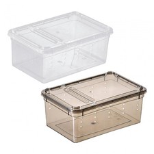 Boîte d'alimentation pour reptiles, boîte d'élevage de serpents, Terrarium