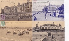 Lot de 4 cartes postales