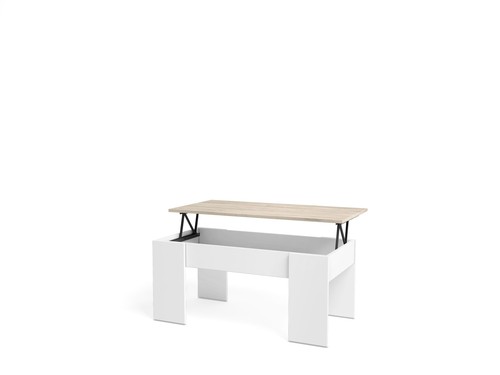 Table basse relevable pour